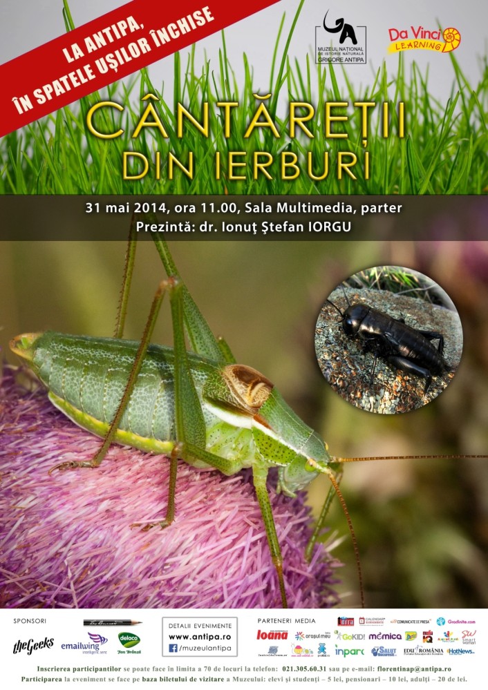 Cantaretii din ierburi, la Muzeul Antipa